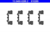 Sada příslušenství, obložení kotoučové brzdy ATE 13.0460-0289 (AT 610289)