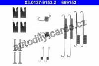 Sada příslušenství, brzdové čelisti ATE 03.0137-9153 (AT 669153)