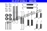 Sada příslušenství, brzdové čelisti ATE 03.0137-9156 (AT 669156)