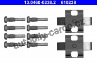 Sada příslušenství, obložení kotoučové brzdy ATE 13.0460-0238 (AT 610238)
