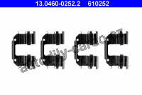 Sada příslušenství, obložení kotoučové brzdy ATE 13.0460-0252 (AT 610252)