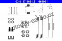 Sada příslušenství, brzdové čelisti ATE 03.0137-9091 (AT 669091)