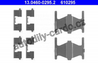 Sada příslušenství, obložení kotoučové brzdy ATE 13.0460-0295 (AT 610295)