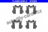 Sada příslušenství, obložení kotoučové brzdy ATE 13.0460-0283 (AT 610283)