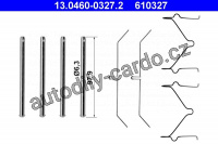 Sada příslušenství, obložení kotoučové brzdy ATE 13.0460-0327 (AT 610327)