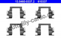 Sada příslušenství, obložení kotoučové brzdy ATE 13.0460-0337 (AT 610337)