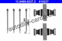 Sada příslušenství, obložení kotoučové brzdy ATE 13.0460-0237 (AT 610237)