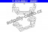 Držák brzdového třmene ATE 11.0230-0698 (AT 260091)