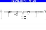 Lanko ruční brzdy ATE 24.3727-1927 (AT 581927)
