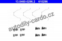 Sada příslušenství, obložení kotoučové brzdy ATE 13.0460-0296 (AT 610296)