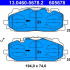 Sada brzdových destiček ATE 13.0460-5678 (AT 605678)