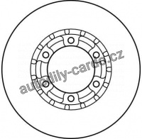 Brzdový kotouč TRW DF2634 -