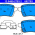Sada brzdových destiček ATE 13.0460-2793 (AT 602793)