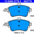 Sada brzdových destiček ATE 13.0460-2778 (AT 602778)
