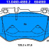 Sada brzdových destiček ATE 13.0460-4880 (AT 604880)
