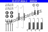 Sada příslušenství, brzdové čelisti ATE 03.0137-9024 (AT 669024)