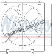 Ventilátor chladiče NISSENS 85070