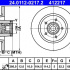 Brzdový kotouč ATE 24.0112-0217 (AT 412217)