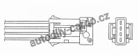 Lambda sonda NGK OZA527-E29 - CITROËN, PEUGEOT