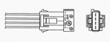 Lambda sonda NGK OZA538-PG1 - PEUGEOT