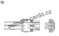 Lambda sonda NGK OZA55-R2 - RENAULT