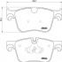 Sada brzdových destiček BREMBO P61123