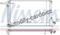 Chladič motoru NISSENS 63739