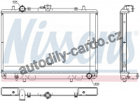 Chladič motoru NISSENS 628978
