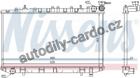 Chladič motoru NISSENS 62972
