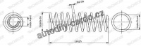 Pružina tlumiče pérování MONROE (MO SP3708)