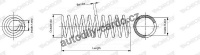 Pružina tlumiče pérování MONROE (MO SP1916)