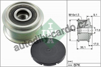 Alternátorová volnoběžka (předstihová spojka) INA (IN 535010010) - FORD
