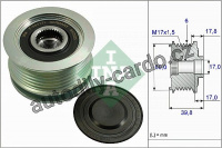 Alternátorová volnoběžka (předstihová spojka) INA (IN 535026710)