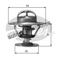 Termostat GATES (GT TH00691G1) - FORD, OPEL