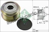 Alternátorová volnoběžka (předstihová spojka) INA (IN 535027610)