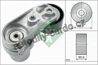 Napínací rameno drážkového řemene INA (IN 534043310)
