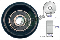 Napínací kladka drážkového řemene INA (IN 532056810)