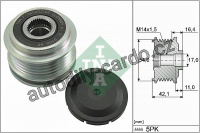 Alternátorová volnoběžka (předstihová spojka) INA (IN 535028610)