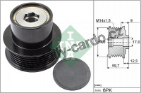 Alternátorová volnoběžka (předstihová spojka) INA (IN 535028810)