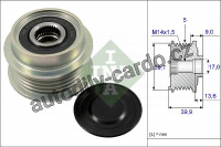Alternátorová volnoběžka (předstihová spojka) INA (IN 535019910)
