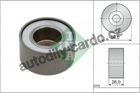 Vratná/vodící kladka INA (IN 532039220) - MITSUBISHI