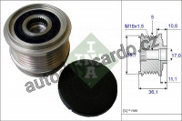 Alternátorová volnoběžka (předstihová spojka) INA (IN 535016110)