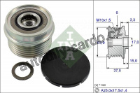 Alternátorová volnoběžka (předstihová spojka) INA (IN 535022310)