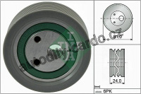 Napínací kladka žebrovaného klínového řemenu INA (IN 531091010)