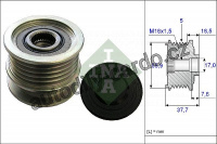 Alternátorová volnoběžka (předstihová spojka) INA (IN 535016910)