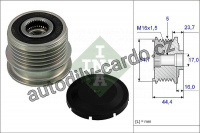Alternátorová volnoběžka (předstihová spojka) INA (IN 535002010) - MERCEDES