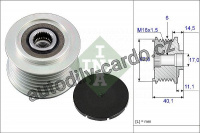Alternátorová volnoběžka (předstihová spojka) INA (IN 535005210) - VW