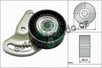 Napínací kladka INA (IN 531059130) - RENAULT, NISSAN