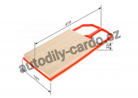 Vzduchový filtr BOSCH (BO 1457433716)