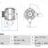 Alternátor BOSCH (BO 0986049101)